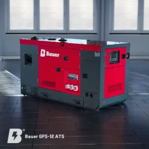 Bauer GFS-12 ATS, 12 кВт/15 кВА, аварійний генератор / аварійний блок живлення