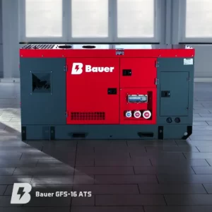 Bauer GFS-16 ATS, 16 кВТ/20 кВА, аварійний генератор / аварійний блок живлення