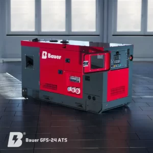 Bauer GFS-24 ATS, 24 кВт/30 кВА, аварійний генератор / аварійний блок живлення