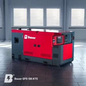 Bauer GFS-50 ATS, 50 кВт/62,5 кВА, аварійний генератор / аварійний блок живлення